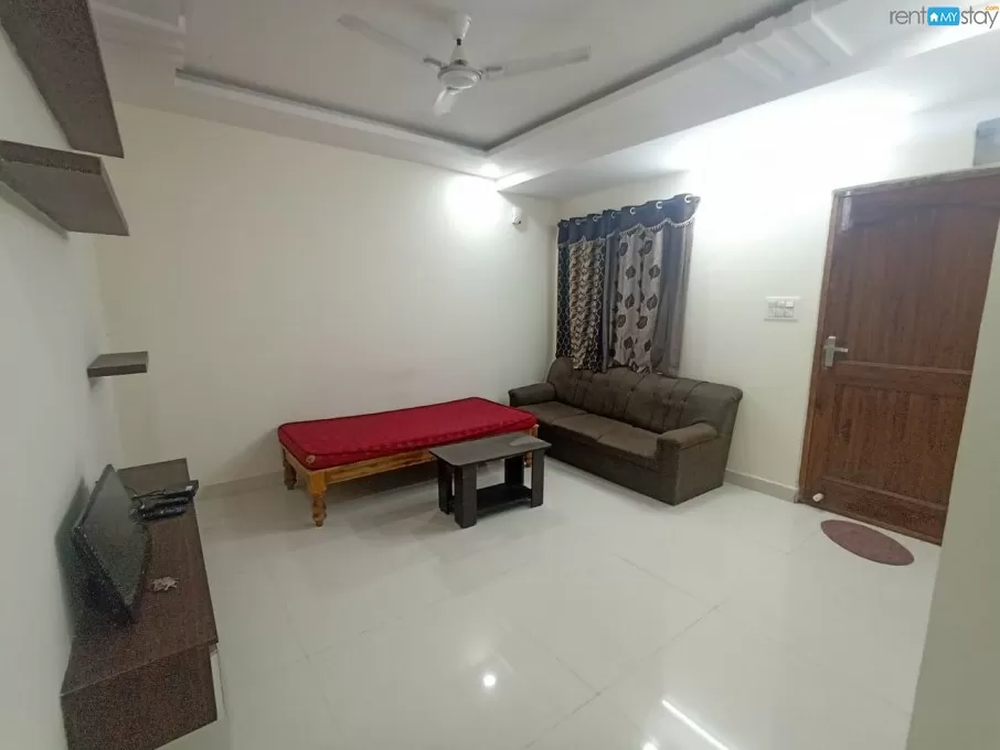 Fully furnished 1bhk flat for rent in whitefield in Whitefield