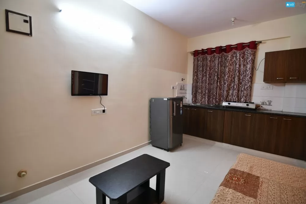 Fully  Furnished 1 BHK Flat In Green Garden Layout in Kundanahalli