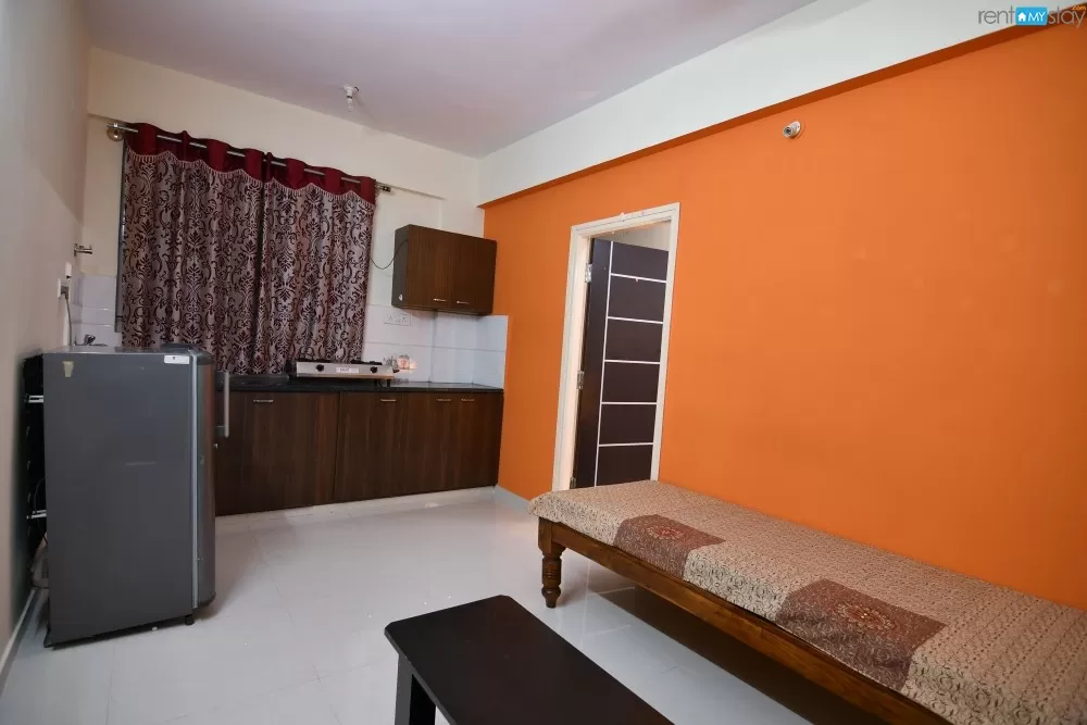 Fully  Furnished 1 BHK Flat In Green Garden Layout in Kundanahalli