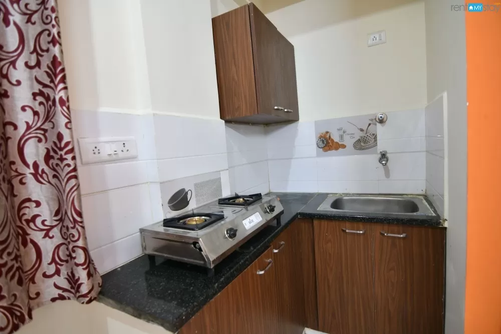 Fully Furnished 1bhk Flat In Kundanahalli with modren kitchen in Kundanahalli