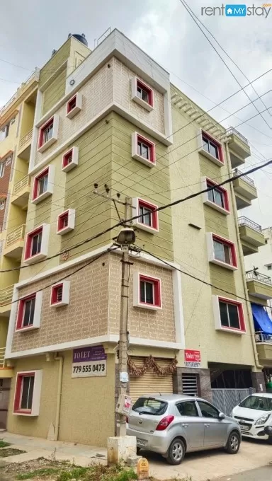  Fully Furnished 2BHK Couple Friendly Flat  in HSR Layout Sector in HSR Layout