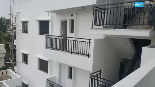 1BHK Fully Furnished Apartment For Bachelors in Domlur in Old Airport Road