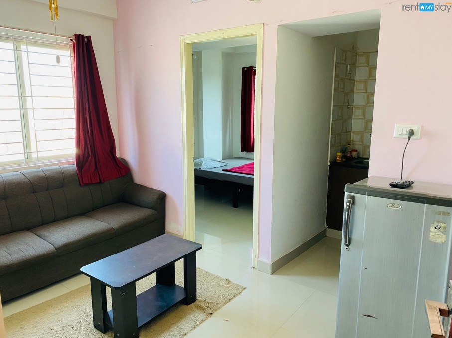 Furnished 1BHK Apartment for Bachelors in BTM Lake Road in BTM Layout