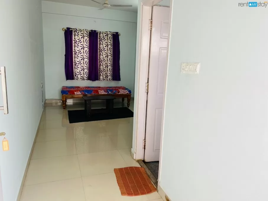 1BHK Fully Furnished House For Long Term Stay in Domlur in Old Airport Road