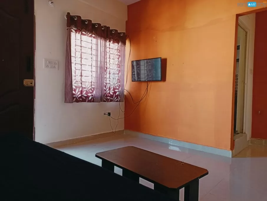 Fully Furnished 1 BHK Flat with modular kitchen in HSR Layout in Marathahalli