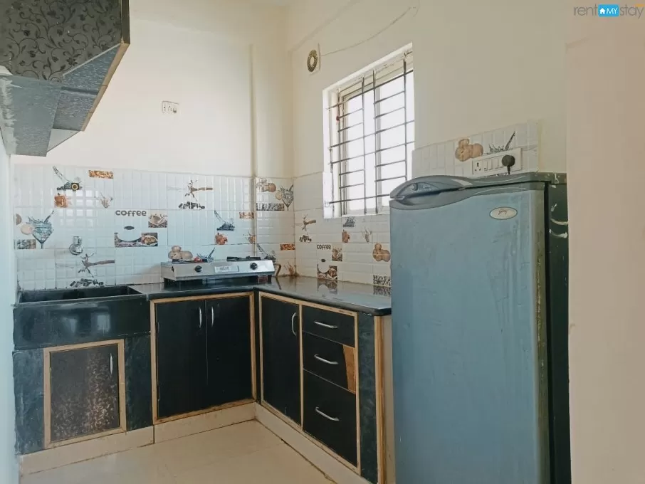 Fully Furnished 1 BHK Flat with modular kitchen in HSR Layout in Marathahalli