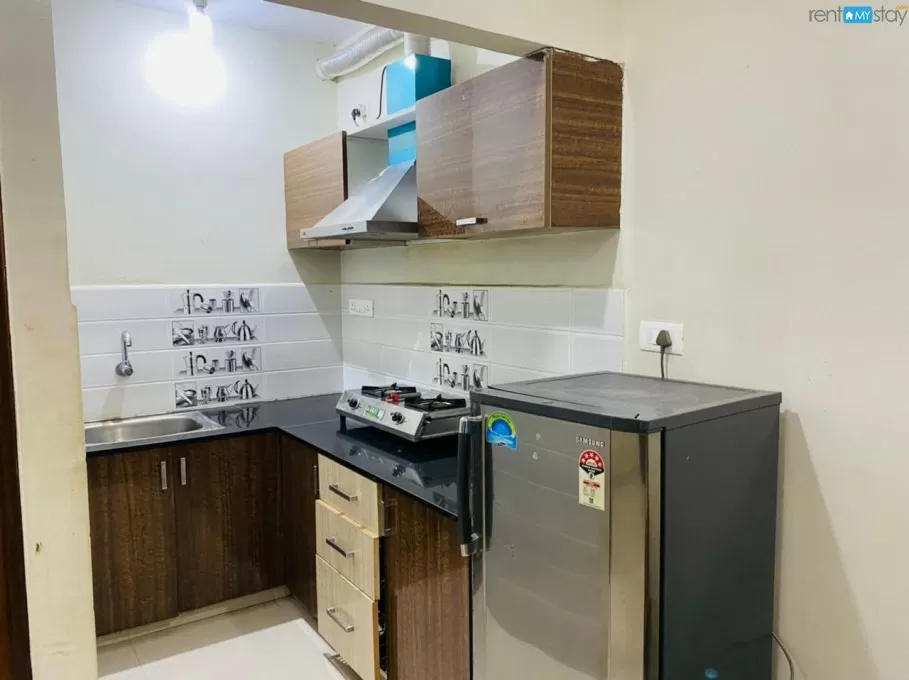 Furnished  Apartment With Kitchen Near Chocolate Factory Road in BTM Layout