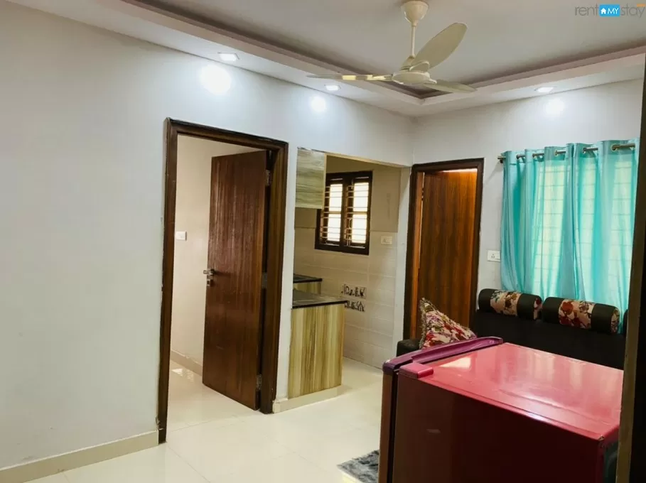 Fully Furnished 1BHK House For Long Term Stay Near Maruthi Nagar in BTM Layout