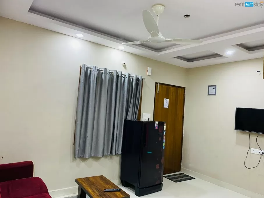 Fully Furnished 1BHK Flat For Short Term Stay Near Maruthi Nagar in BTM Layout