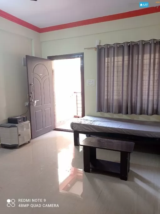 Semi Furnished 1 BHK house in Kundalahalli Gate in Whitefield