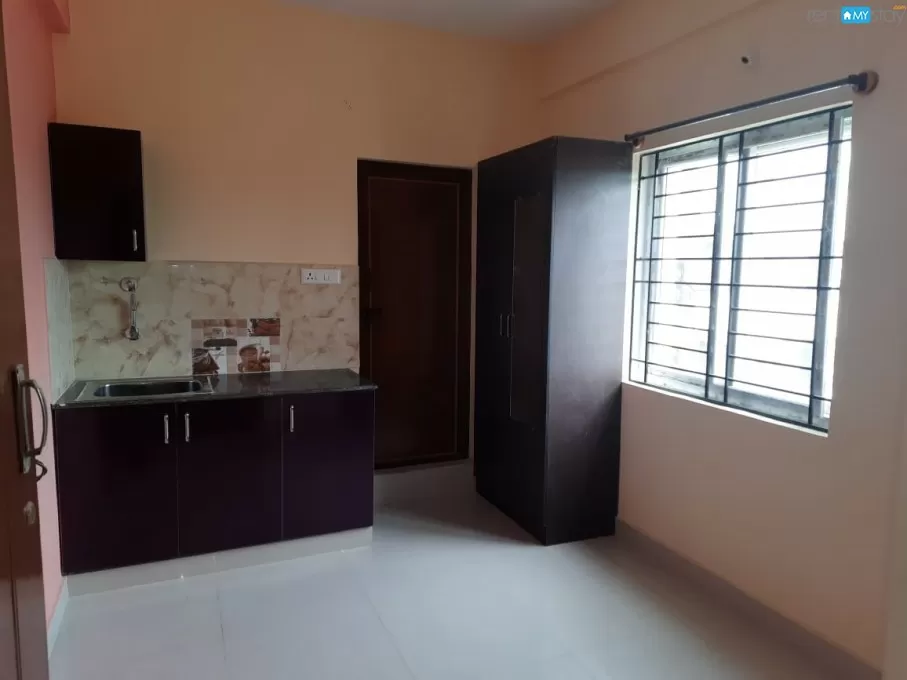 Semi furnished studio flat available near Whitefield in Bengaluru