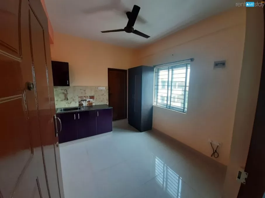 Semi furnished studio flat available near Whitefield in Bengaluru