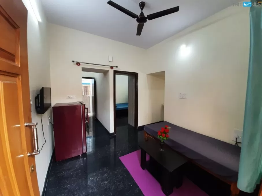 Fully Furnished 1BHK House at Affordable Rent near Maruthi Nagar in Koramangala