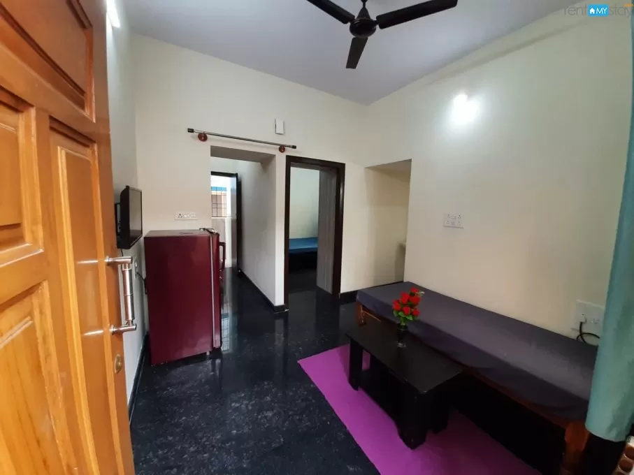 Fully Furnished 1BHK House For Short Stay in Jakkasandra in Koramangala
