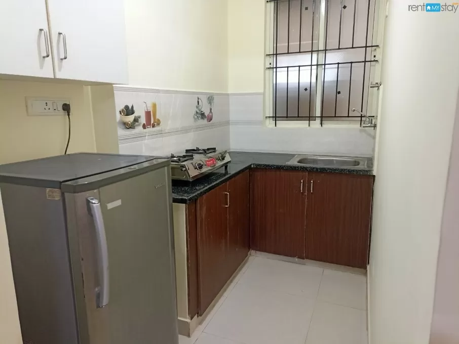 1bhk  furnished couple friendly flat in kundanhalli in Kundanahalli