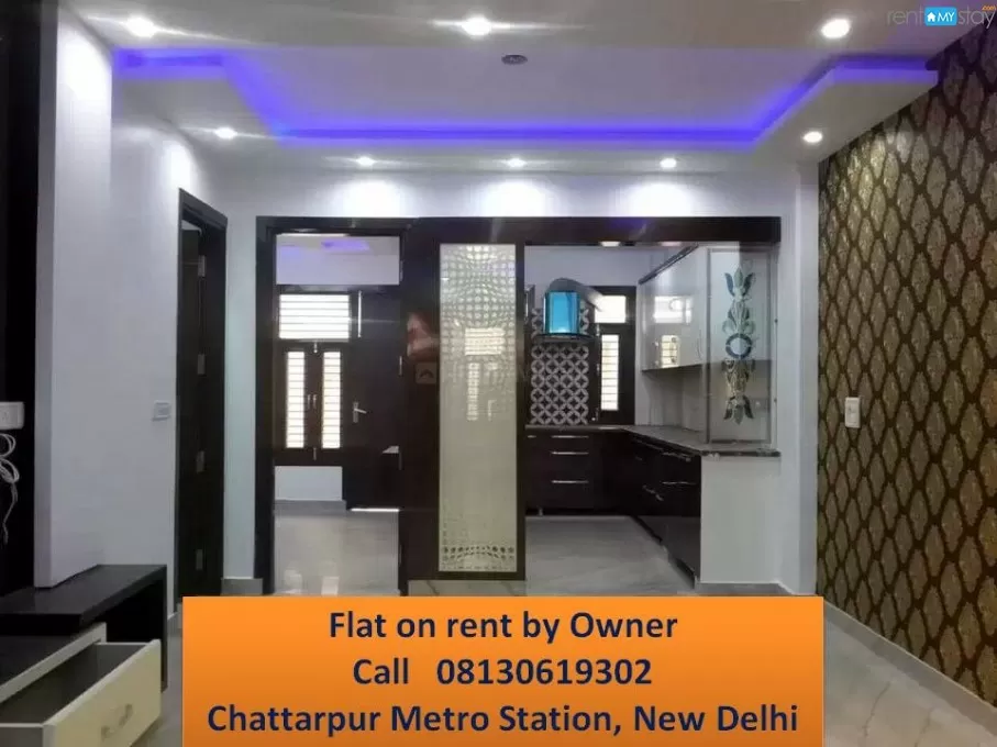 2bhk flat on rent in chattarpur in new delhi