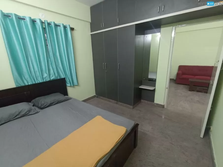 Fully furnished 1bhk flat for long term stay in marathahalli in Marathahalli