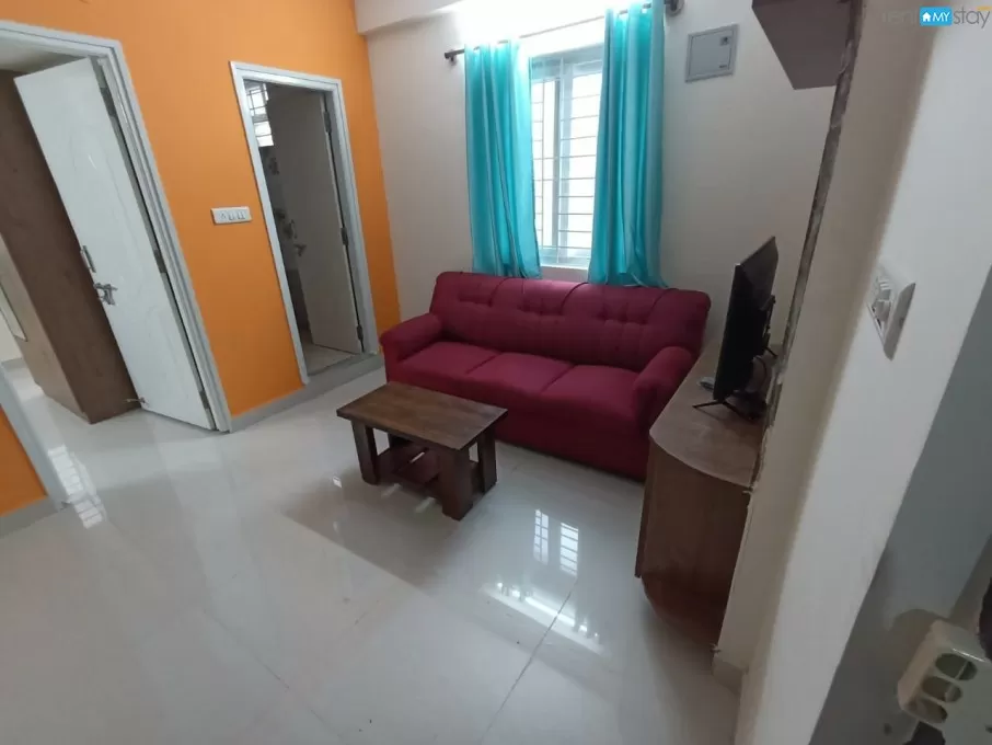  furnished Couple friendly 1BHK flat in whitefield in Whitefield