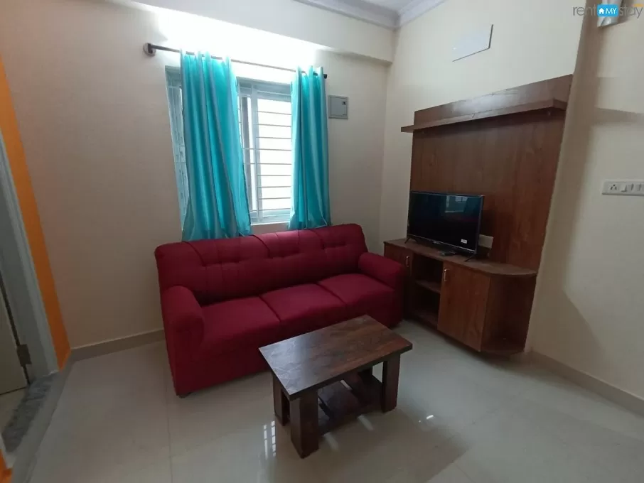 Furnished 1BHK flat with kitchen in whitefield in Whitefield