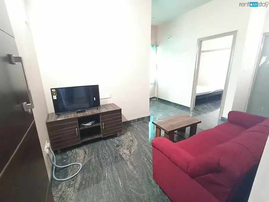 1bhk fully furnished flat  For short term in old madras road  in Old Madras Road