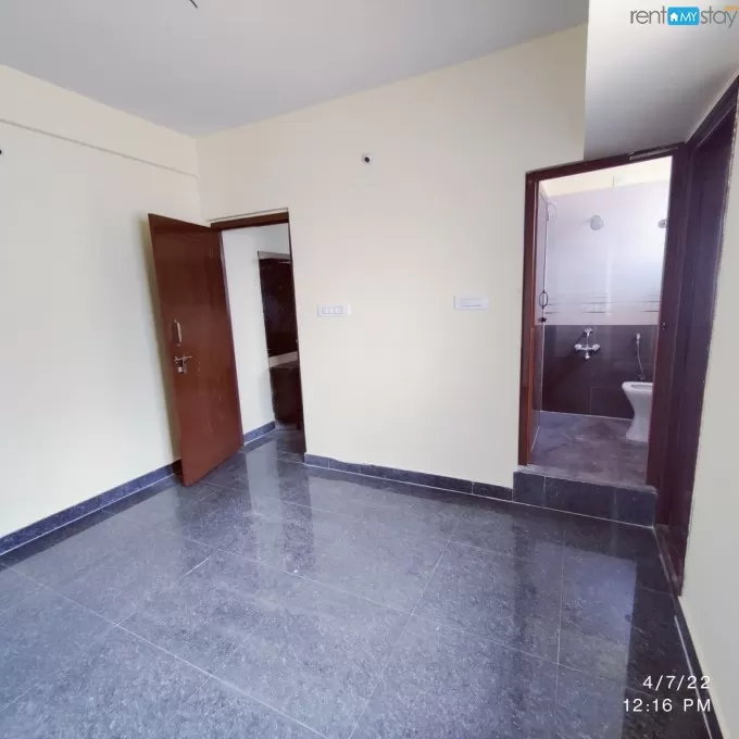 Semi furnished 1bhk flat for long stay in whitefield in Whitefield