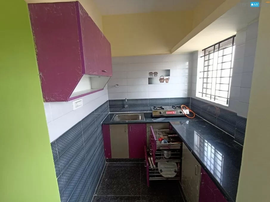 Fully furnished flat for rent with modern kitchen in Whitefield in Whitefield