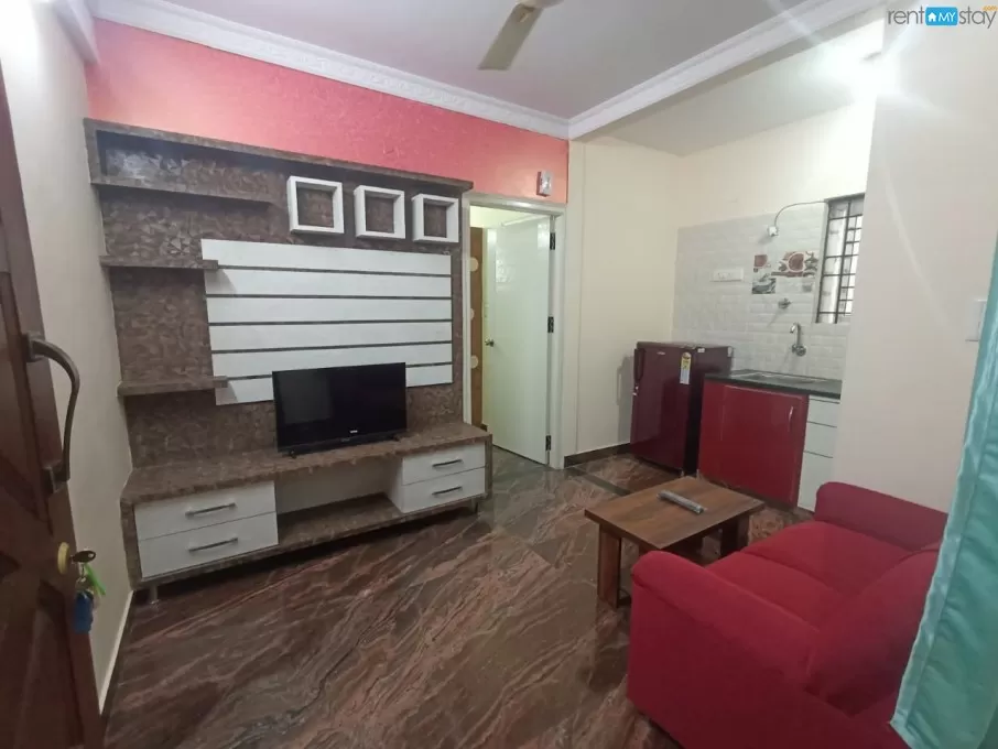 1BHK fully Furnished Flat with Modular Kitchen in BTM Layout