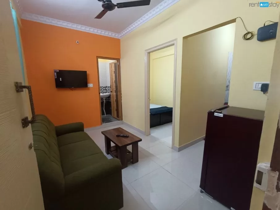 1bhk furnished flat in BTM layout for long term