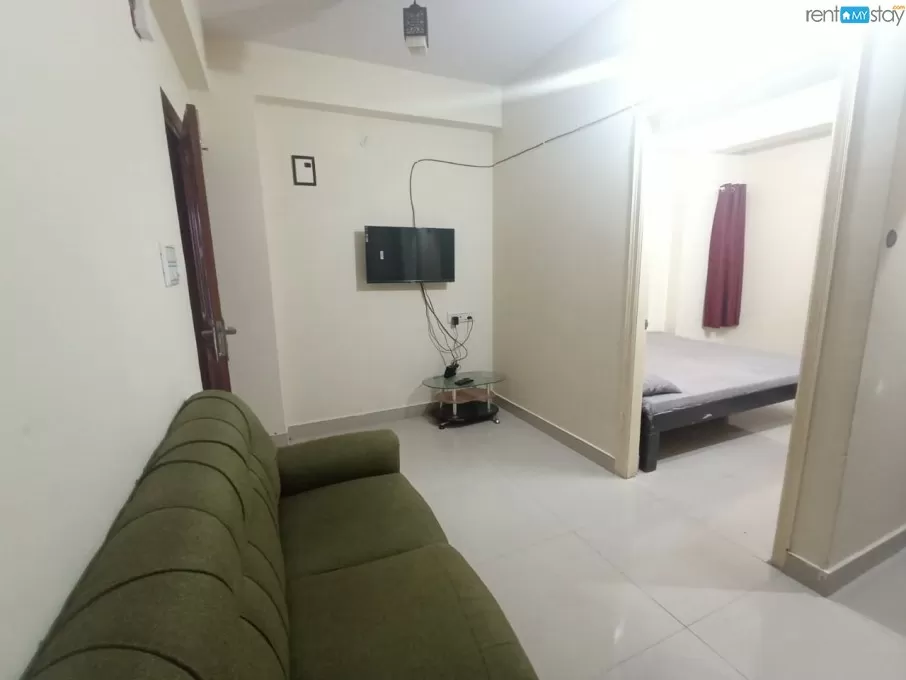  Furnished Couple Friendly Flat in BTM Layout in BTM Layout