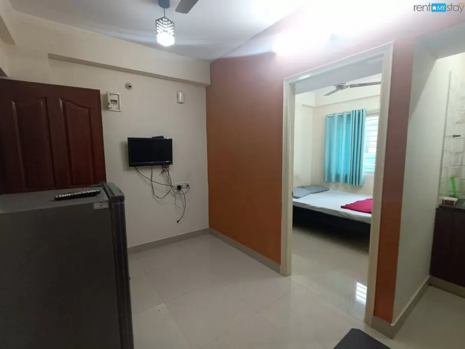 Fully Furnished 1bhk Flat With Kitchen in BTM Layout