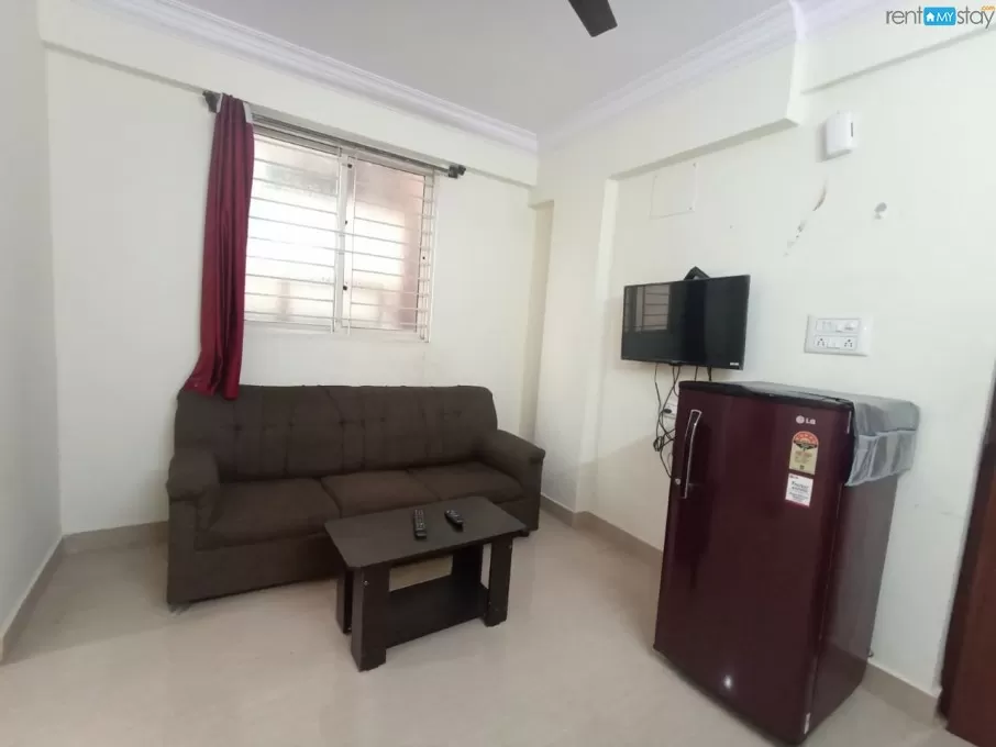 Fully Furnished 1BHK Flat for rent in BTM Layout