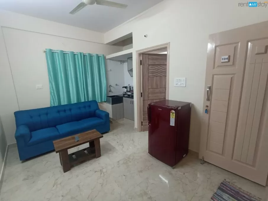 1bhk fully furnished flat on rent in BTM Layout