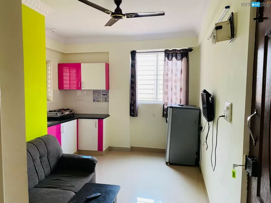 Furnished Furnished Couple Friendly 1bhk Apartment in BTM Layout