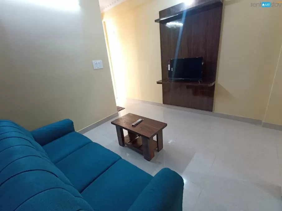 Spacious 1 BHK Fully Furnished flat for flexy stay in BTM layout