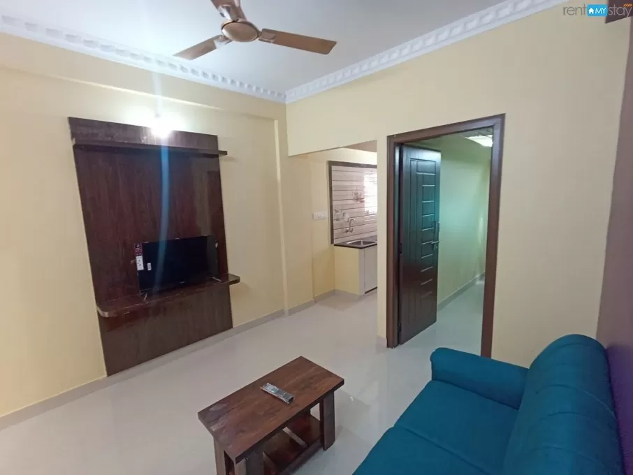 1 BHK Furnished flat with Kitchen in BTM Layout