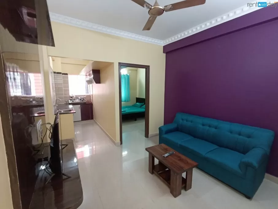 1BHK Fully furnished Bachelor friendly flat in BTM Layout