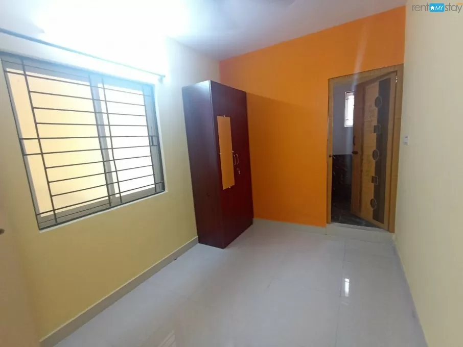 Semi furnished studio flat for rent in BTM Bilekahalli