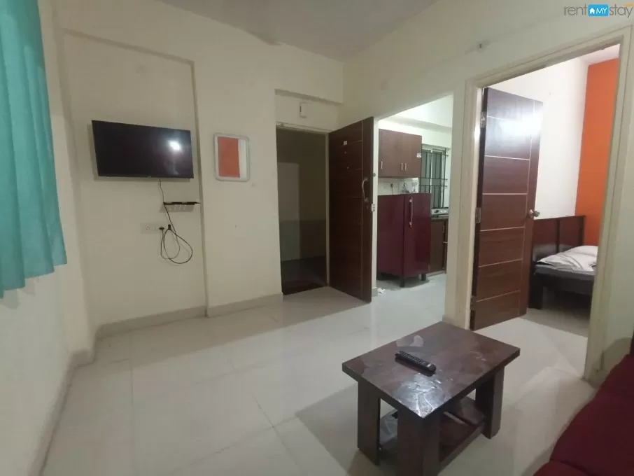 1 BHK Fully furnished flat Airbnb property in Kundanahalli