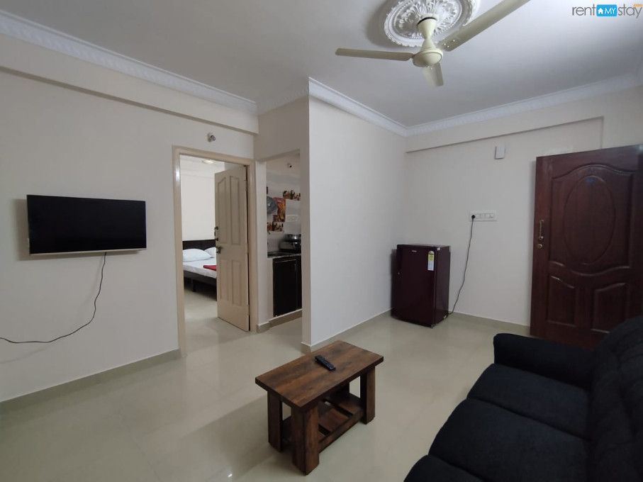 Couple friendly 1BHK Furnished flat for rent in BTM Layout