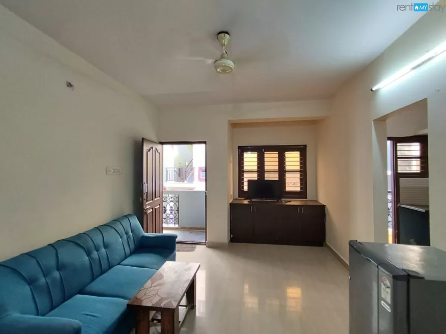 Fully furnished 1RK flat in marathahalli