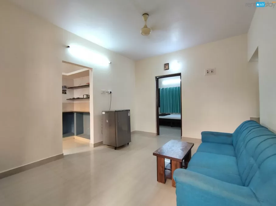 family friendly 1bhk fully furnished flat in Marathahalli