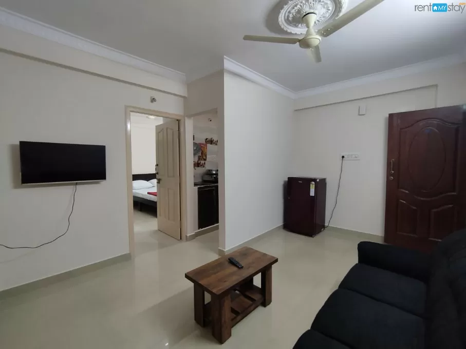 Family friendly Furnished 1BHK Flat for rent in Madiwala
