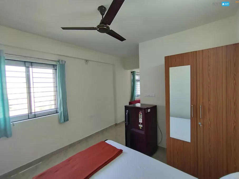 Furnished 1RK Flat for Bachelor's with Bike Parking