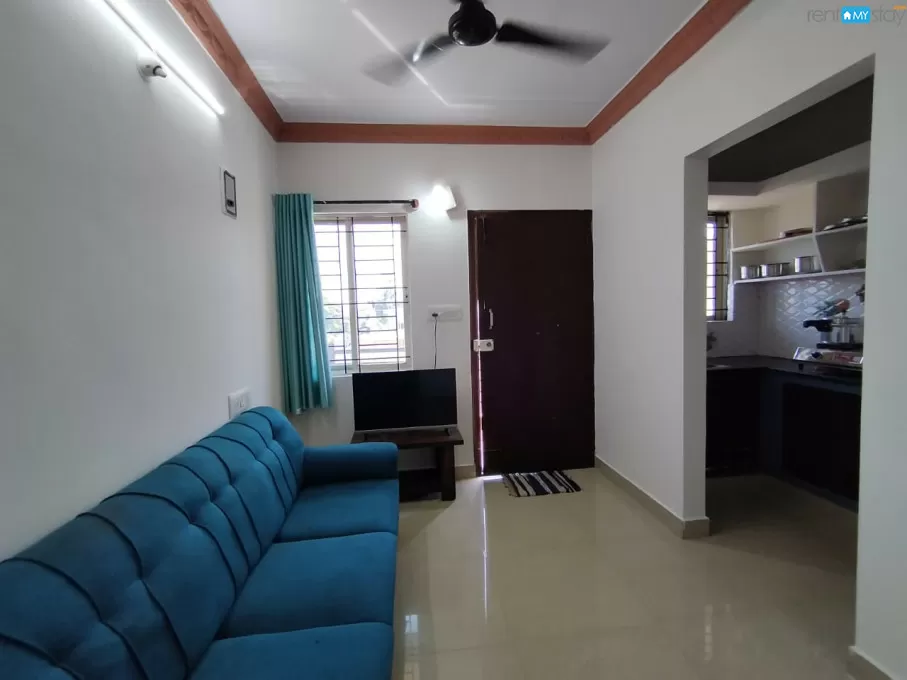 Bachelor friendly 1BHK Furnished flat for rent in BTM