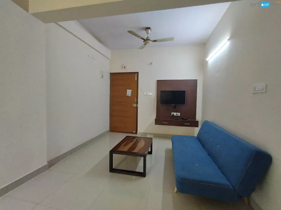 Fully Furnished Couple friendly 1BHK Flat on rent in kasavanhalli