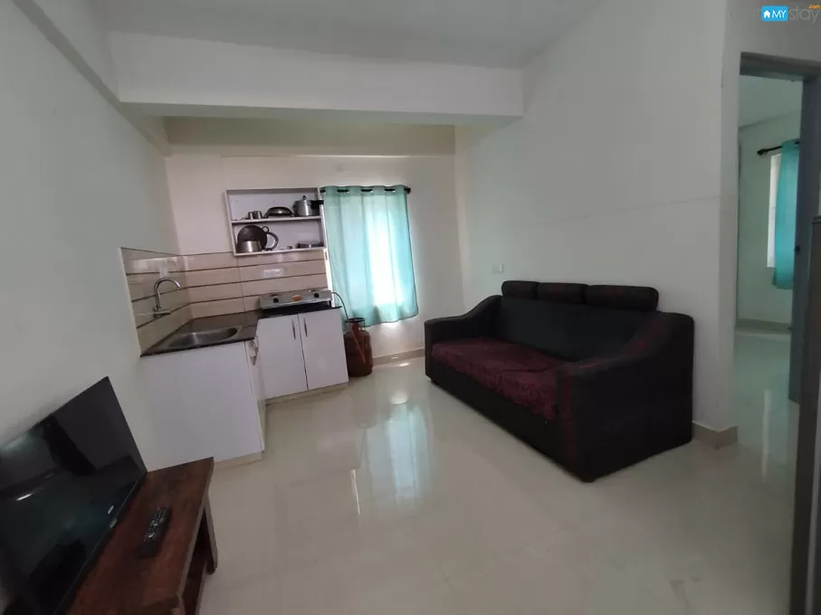 Furnished 1bhk flat for rent in whitefield